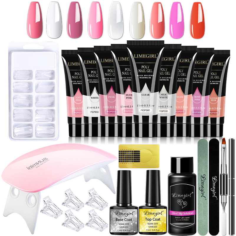 Nail Art Ombre - 15ml Nail Gel Kit For Quick