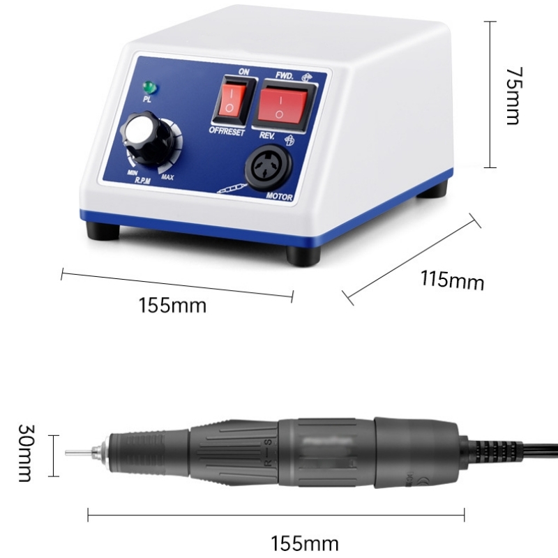 Dental Lab Marathon N3 Motor M - Nail Drill Machine ulasan dan harga