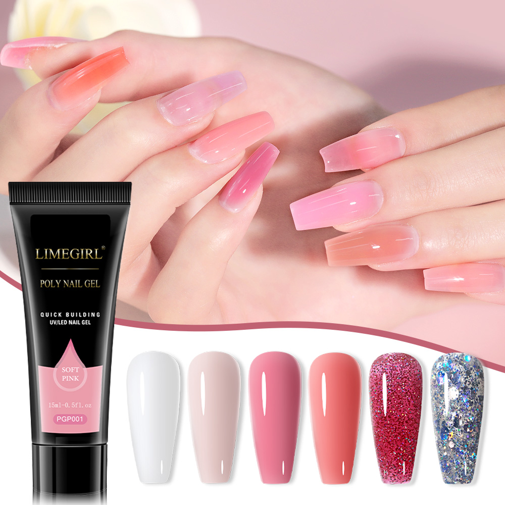 Poly Nail Gel Set for Extensio - Nail Art Ombre ulasan dan harga