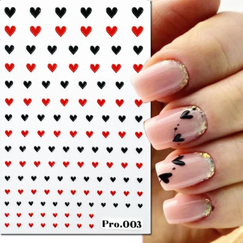 5d Embossed Nail Art Stickers  - Nail Art Valentines Day ulasan dan harga