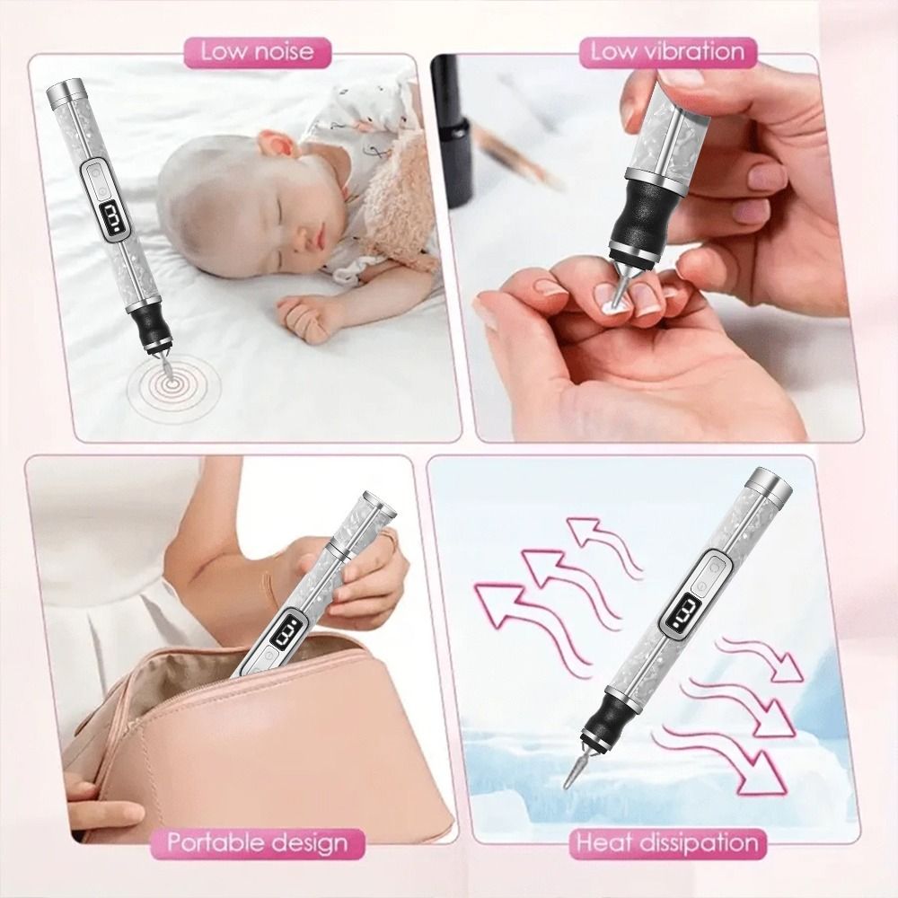 Low Noise Electric Nail Drill  - Nail Drill Machine ulasan dan harga