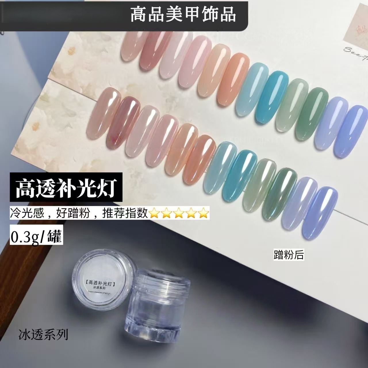 Nail Art High Transparency Fil - Nail Art Orange ulasan dan harga