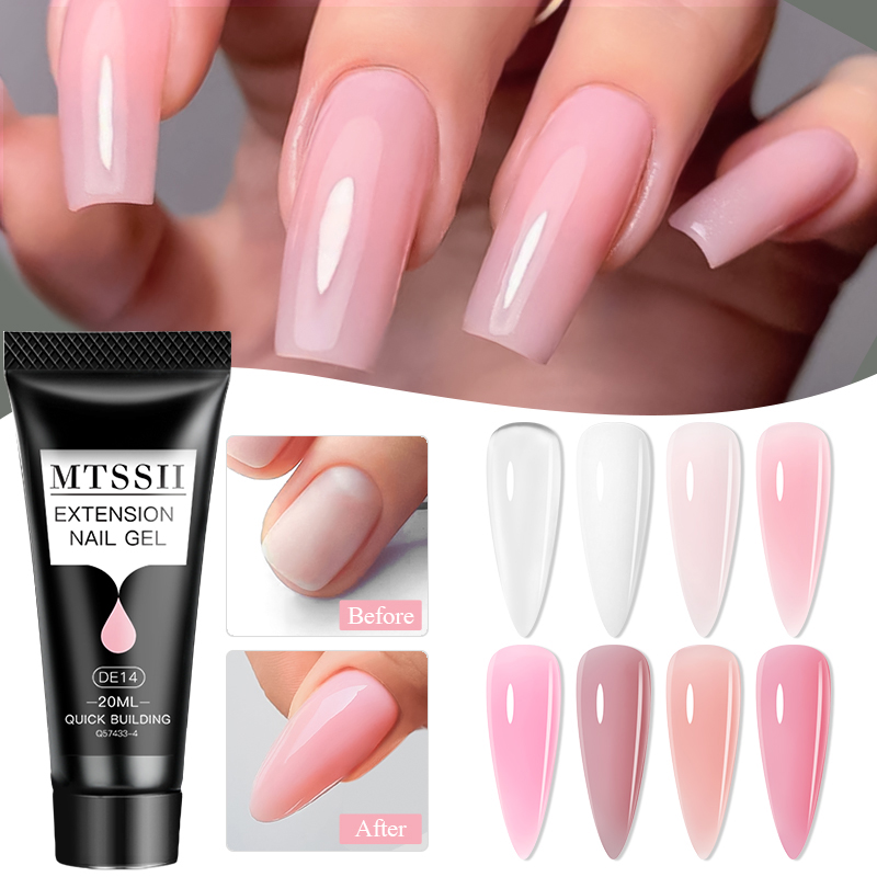 Mtssii 17PCS/Set 20ml Nail Ext - Nail Art Ombre ulasan dan harga