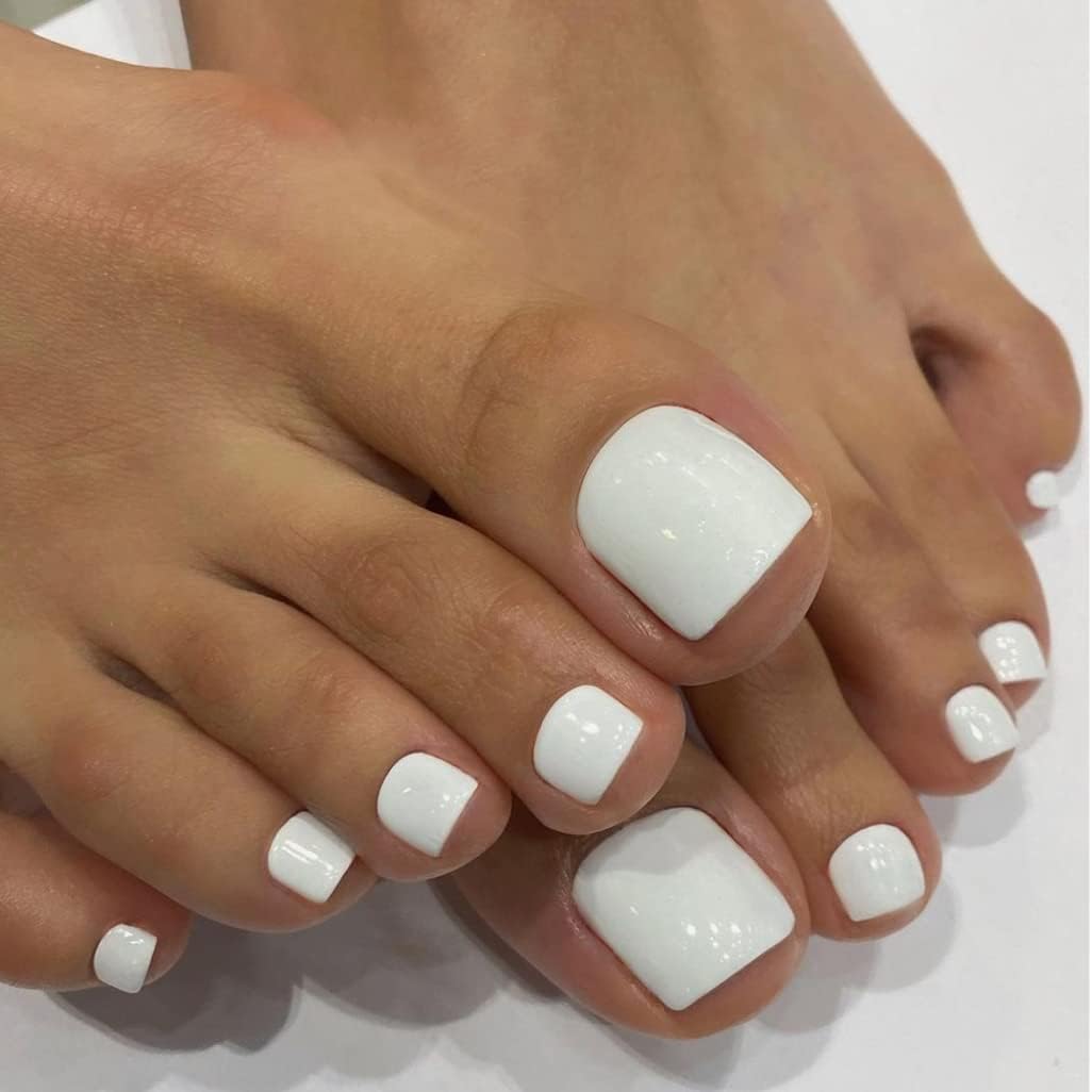 120pcs False Toe Nail Tips 12  - Nail Art Ombre ulasan dan harga