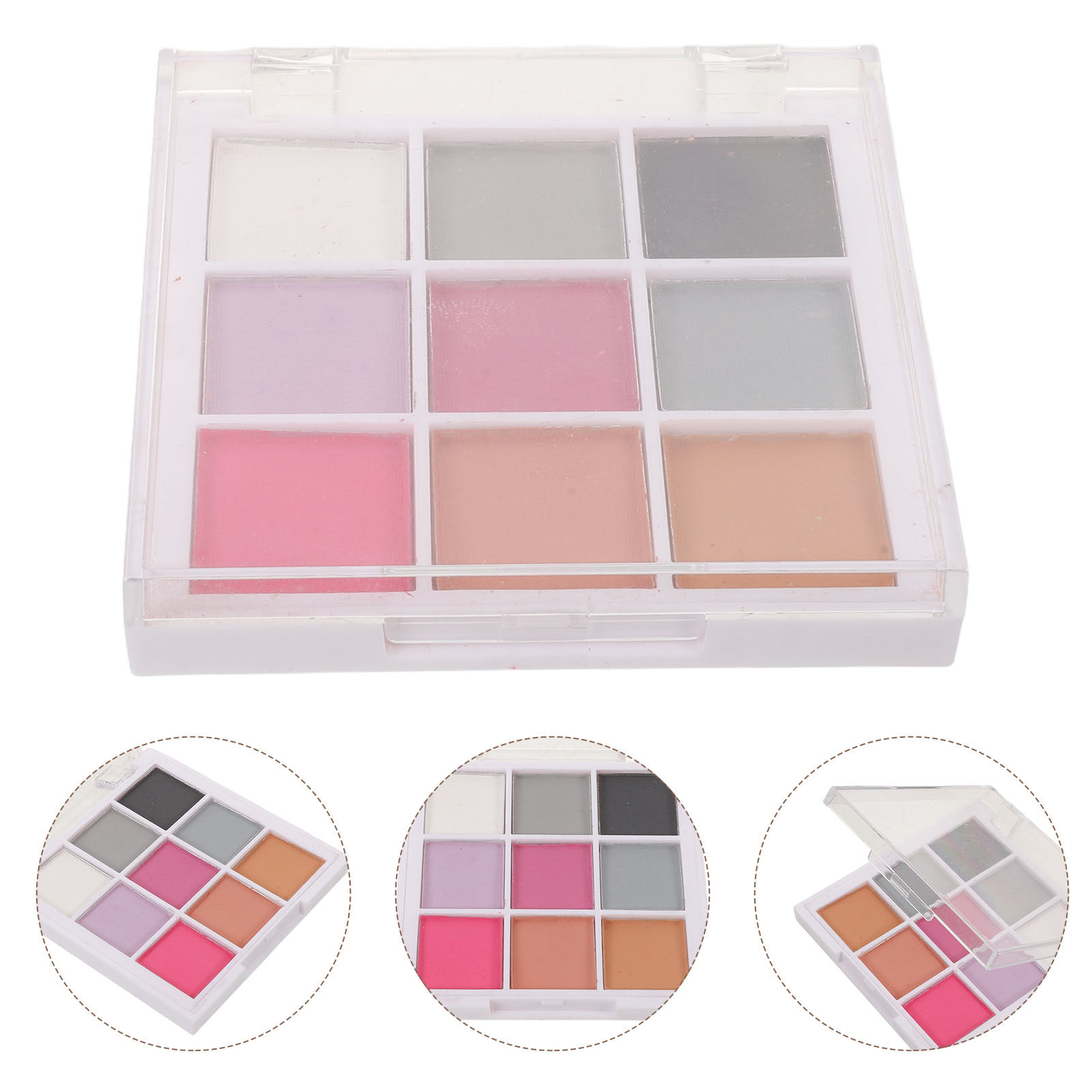 Solid Nail Pigment Powder Pale - Nail Art Ombre ulasan dan harga