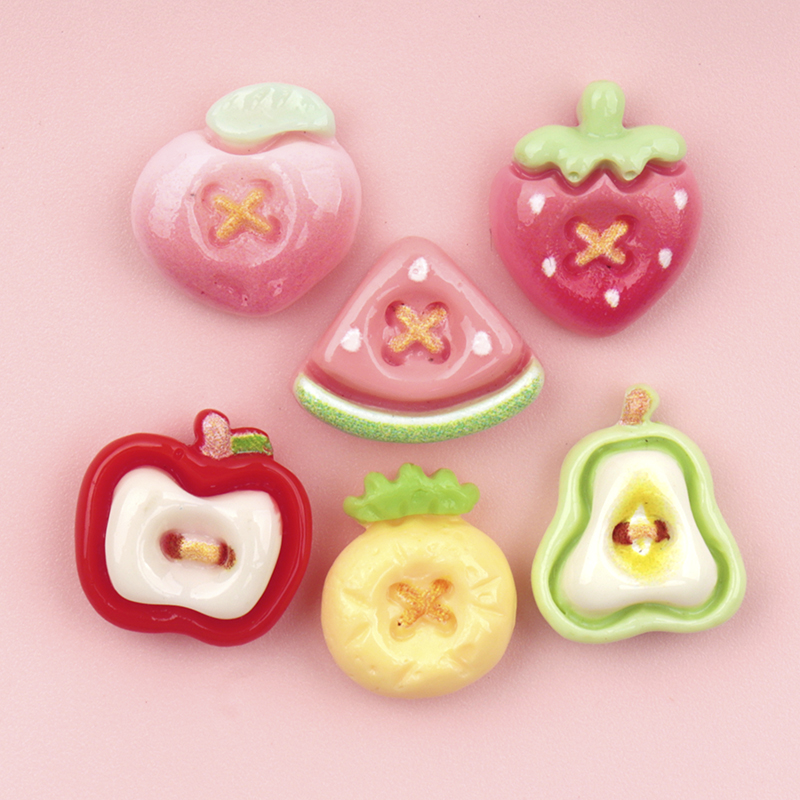 50/500pcs Mini Simulated Fruit - Nail Art Ombre ulasan dan harga