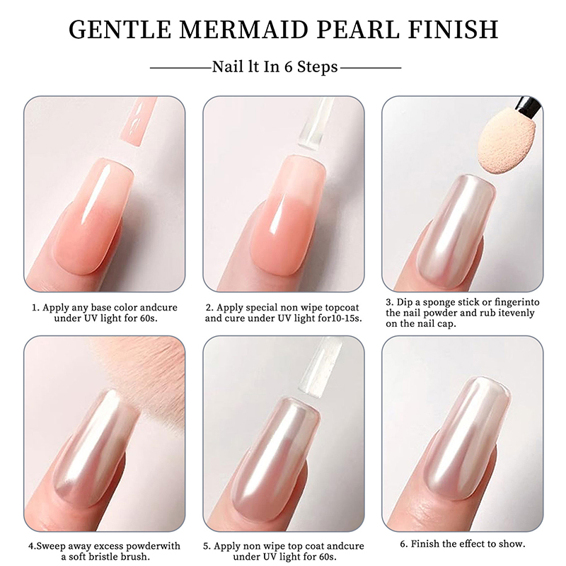 Must-Have for Salons,Mirror Pr - Nail Art Orange ulasan dan harga